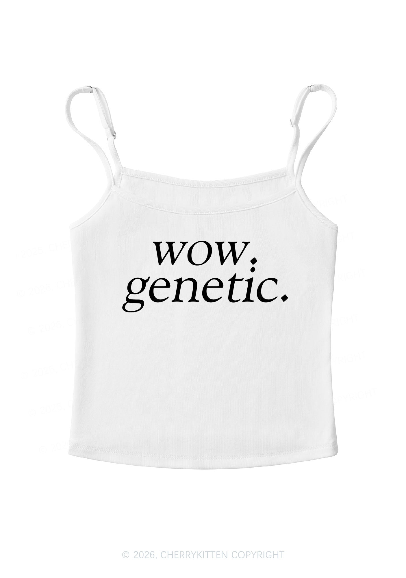 Wow Genetic HR Y2K Spaghetti Strap Cami Cherrykitten