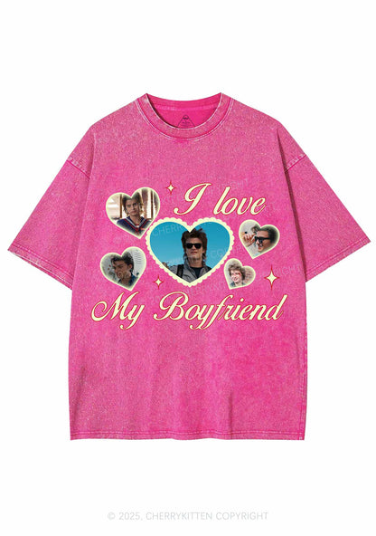 I Love My Boyfriend SH Y2K Shirts Washed Tee Cherrykitten