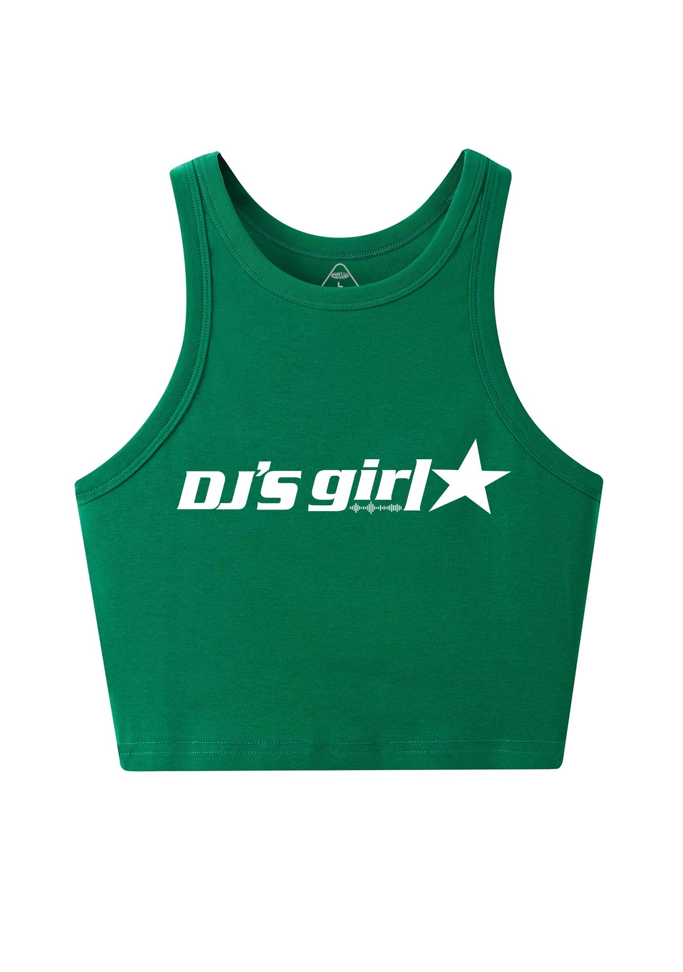 DJs Girl Y2K Crop Tank Top Cherrykitten