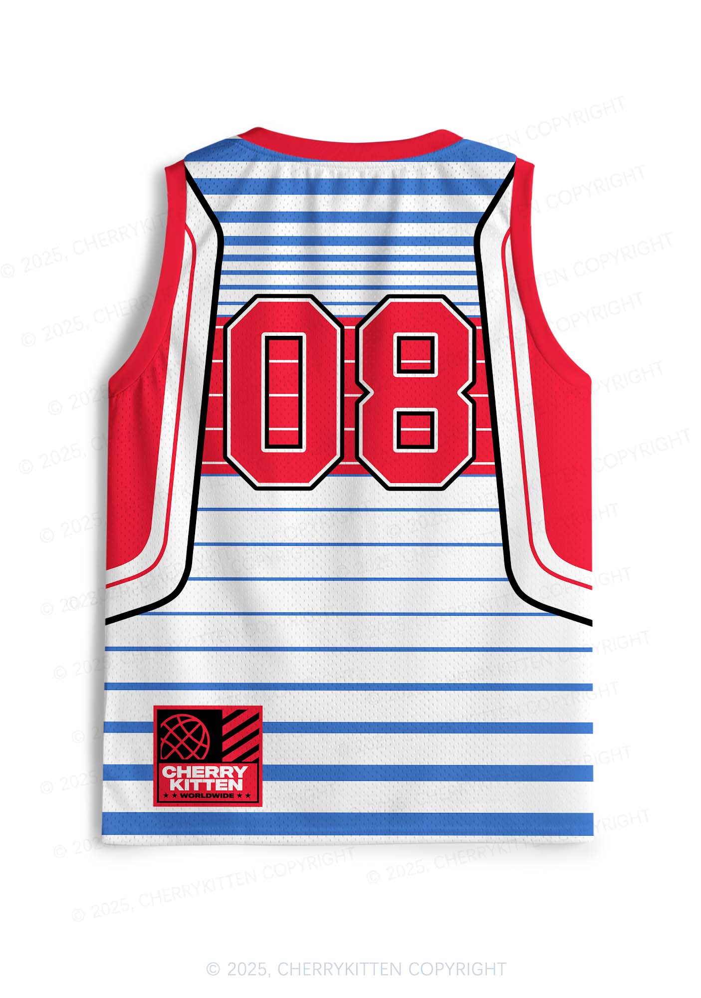 Custom Halloween Red Rum Y2K Sport Jersey Tank Cherrykitten