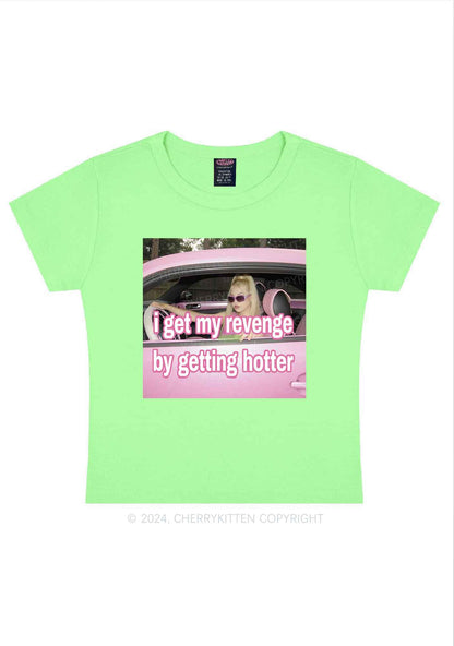 Get My Revenge Y2K Baby Tee Cherrykitten