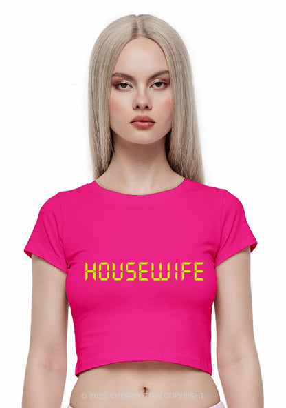 Housewife Y2K Baby Tee Cherrykitten
