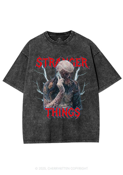 VN On Call Y2K Shirts Washed Tee Cherrykitten