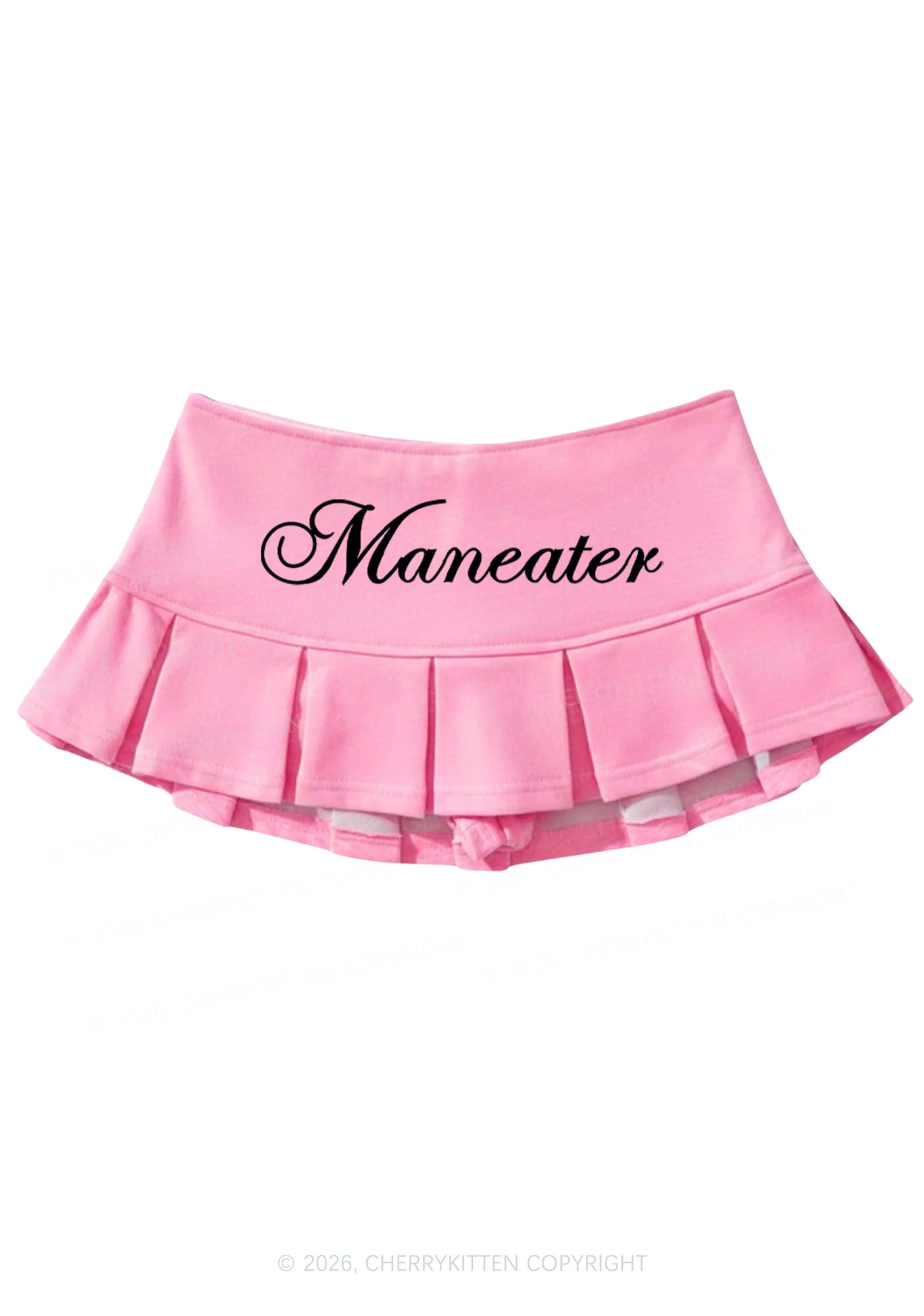 Maneater Y2K Mini Pleated Skirts Cherrykitten