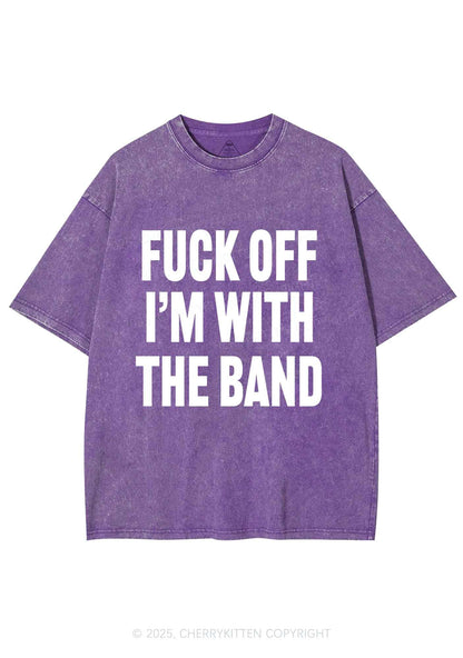 Im With The Band Y2K Shirts Washed Tee Cherrykitten