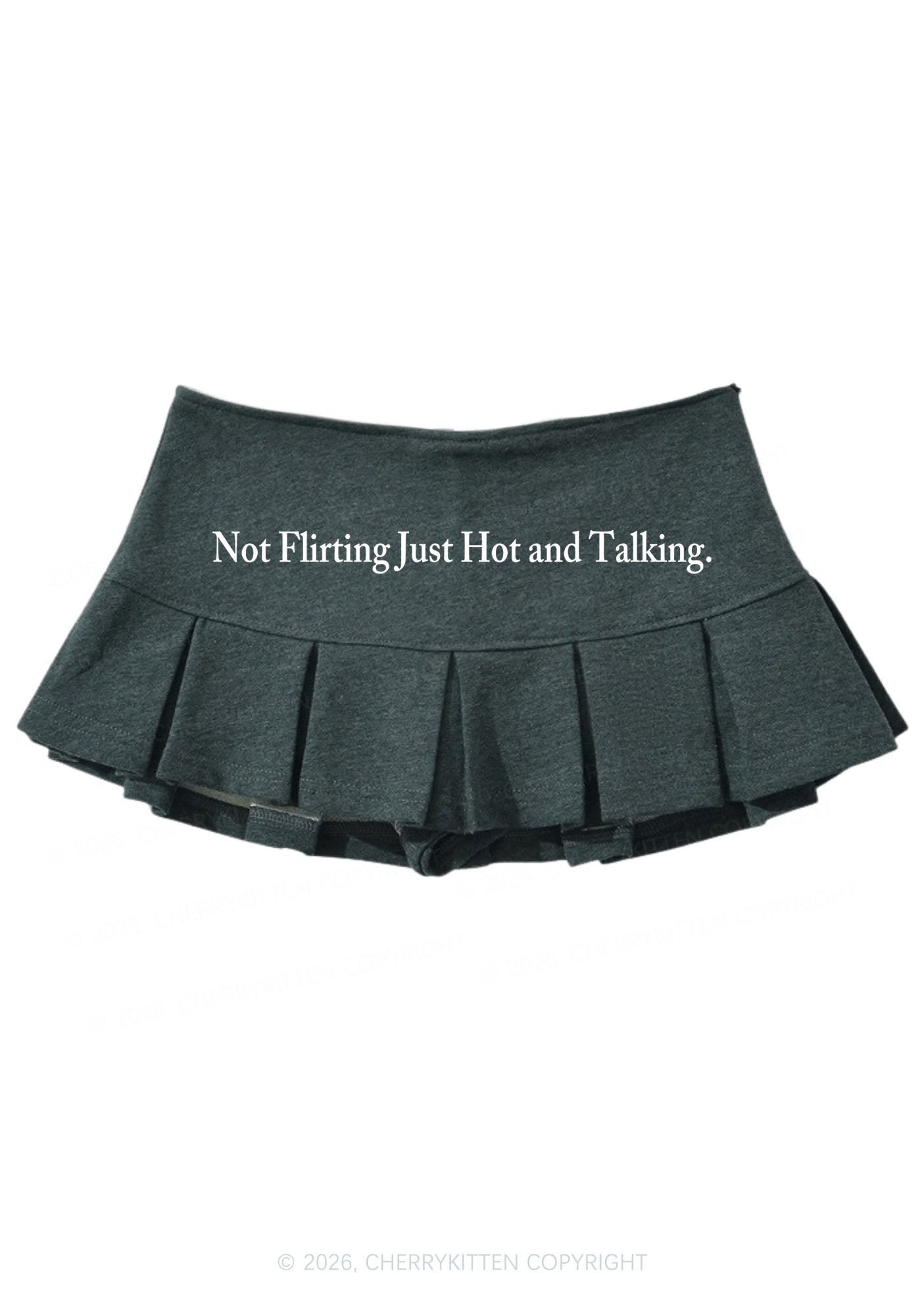 Just Hot And Talking Y2K Mini Pleated Skirts Cherrykitten