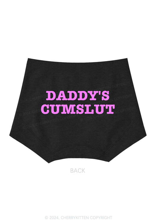 Daddy's Slxt Y2K Mid Rise Waist Boyshort Cherrykitten