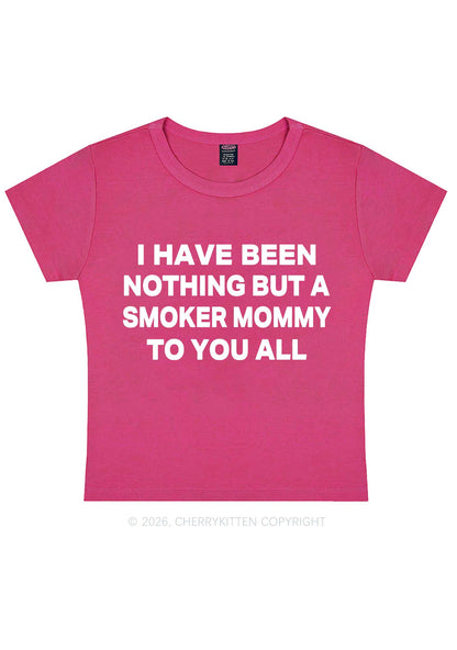 I Have Been A Smoker Mommy Y2K Baby Tee Cherrykitten