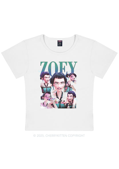Kpop Girl Y2K Baby Tee Cherrykitten