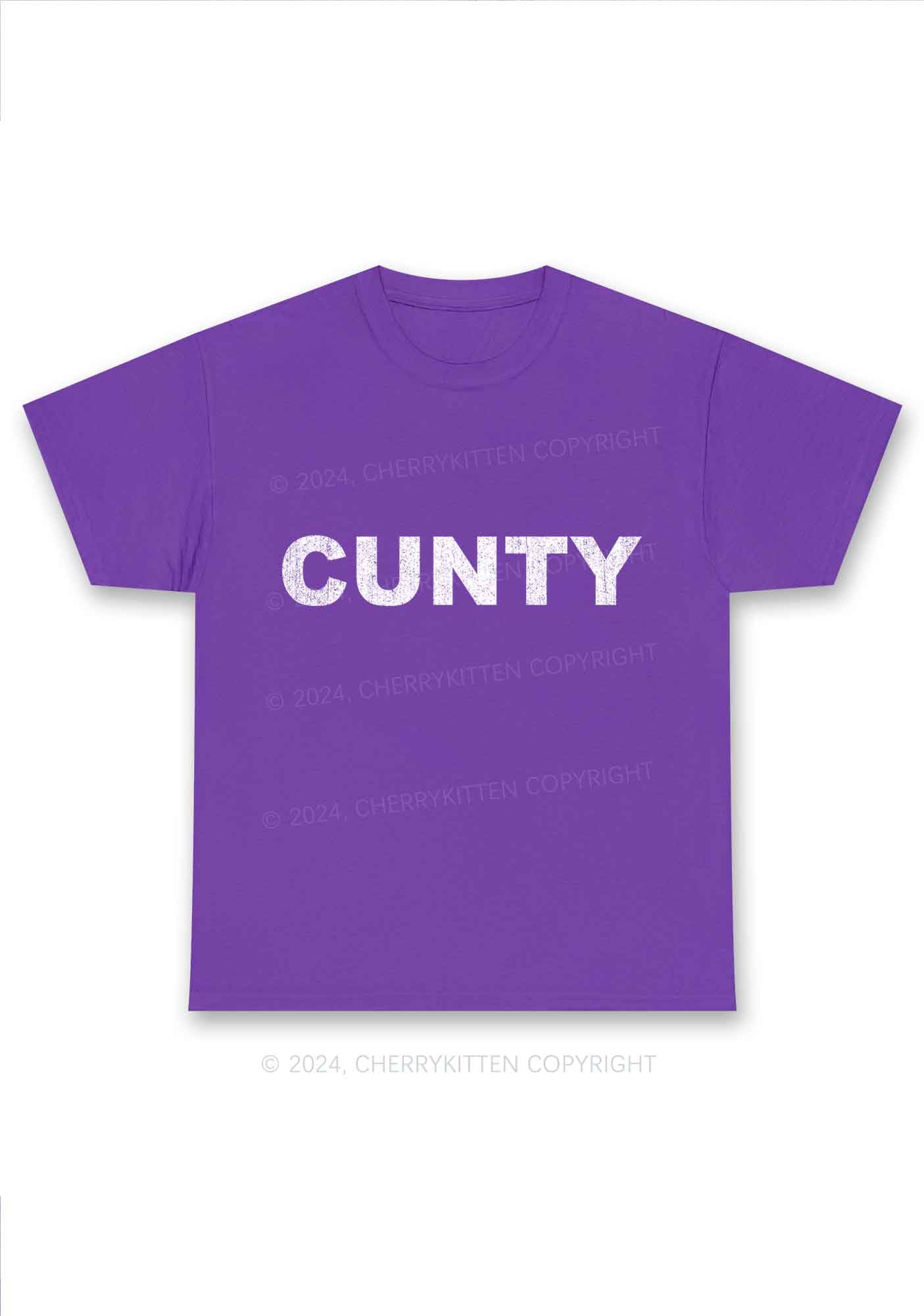 Cunty Y2K Chunky Shirt Cherrykitten