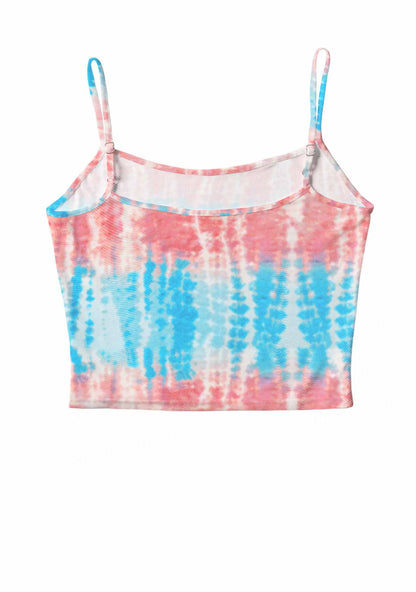 Tie Dye Trans Pride Y2K Mesh Cami Tank Cherrykitten
