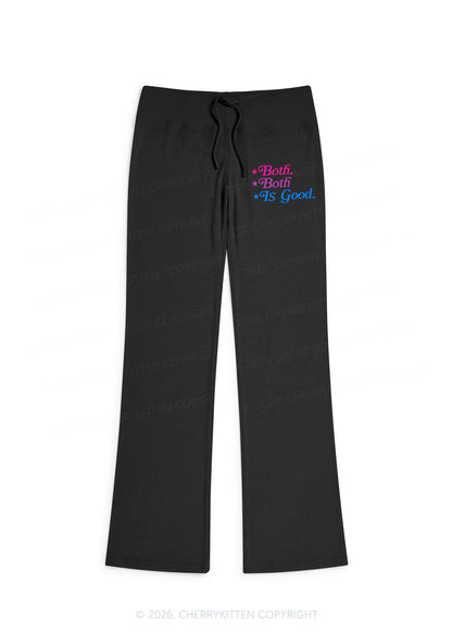 Both Is Good Pride Y2K Low Rise Drawstring Flare Pants Cherrykitten