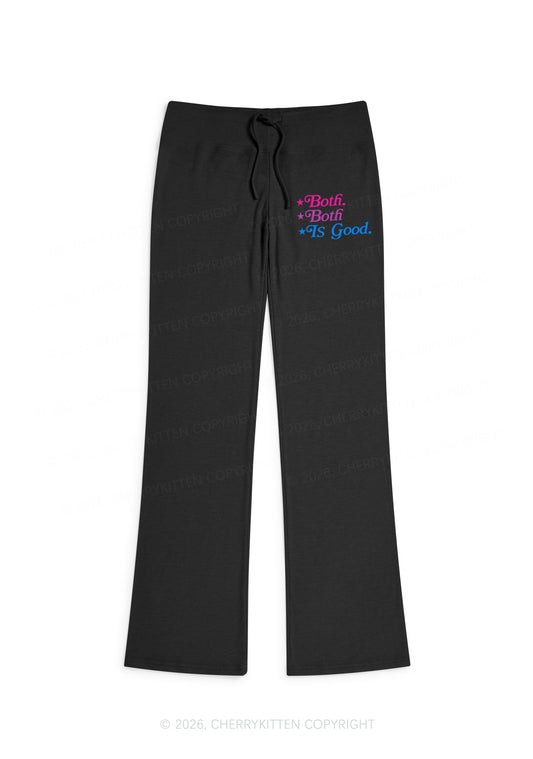 Both Is Good Pride Y2K Low Rise Drawstring Flare Pants Cherrykitten