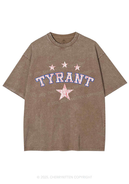 Tyrant Y2K Shirts Washed Tee Cherrykitten