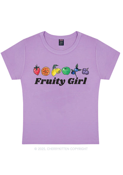 Fruity Girl Y2K Baby Tee Cherrykitten