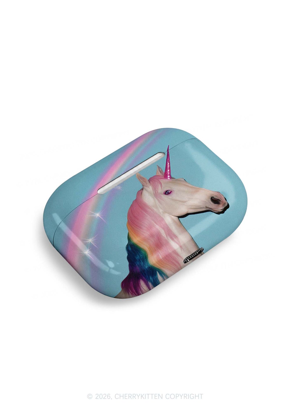 Colorful Unicorn Y2K Earphone Case Cherrykitten