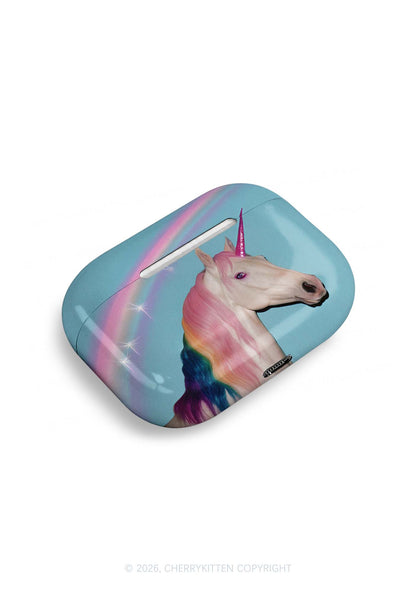 Colorful Unicorn Y2K Earphone Case Cherrykitten