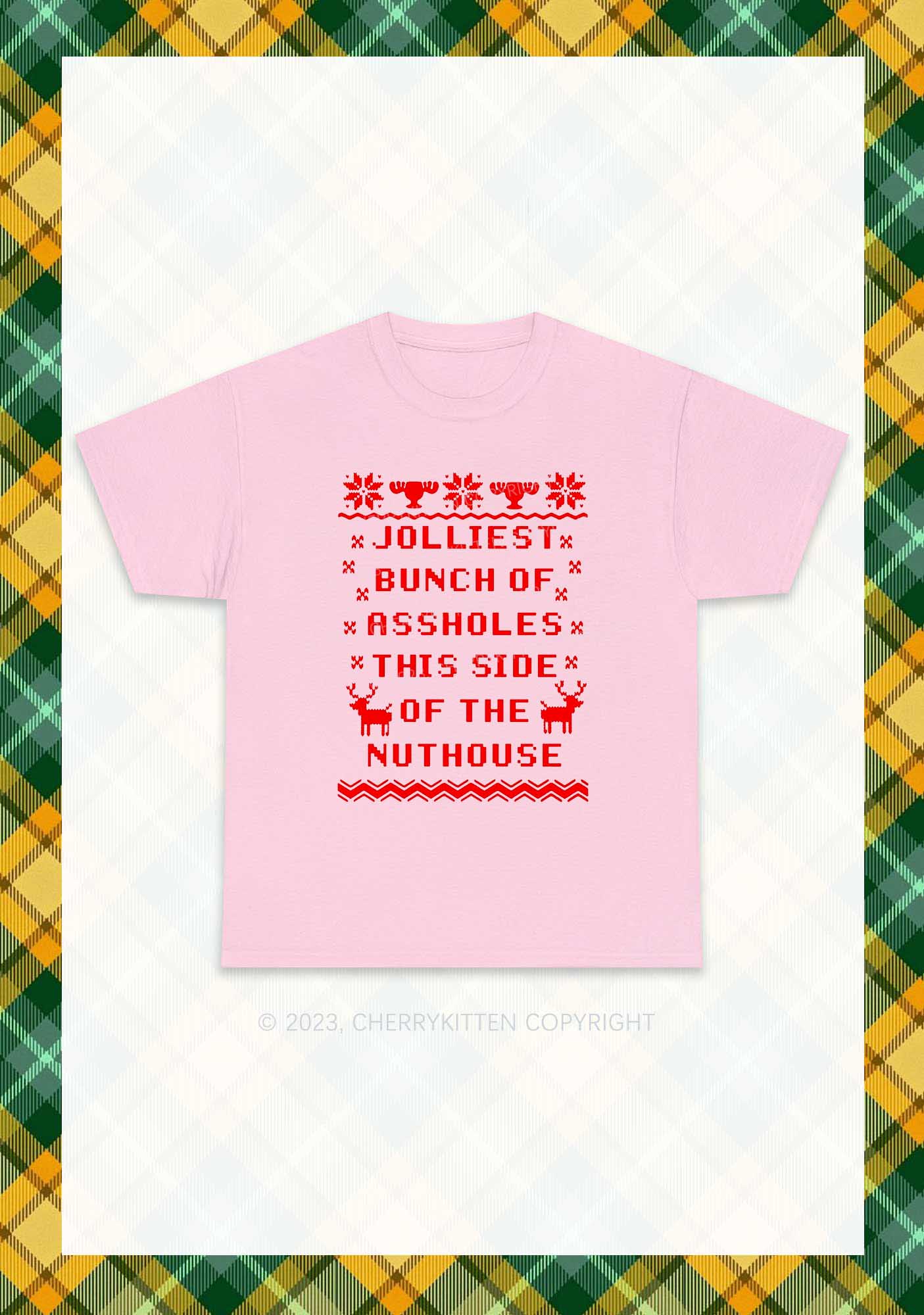 Jolliest Christmas Chunky Shirt Cherrykitten