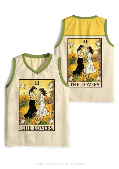 Lesbian Couple Dancing Pride Y2K Sport Jersey Tank Cherrykitten