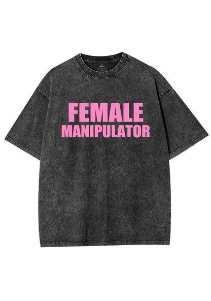 Female Manipulator Y2K Shirts Washed Tee Cherrykitten