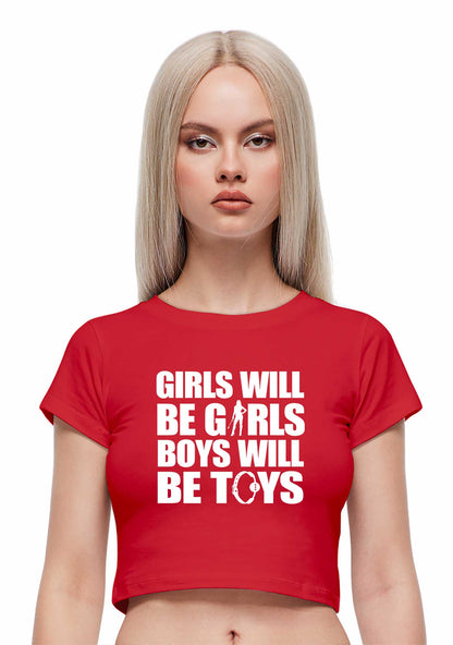 Girls Toys Y2K Baby Tee Cherrykitten