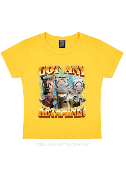 Got Any Kxxamine Y2K Baby Tee Cherrykitten