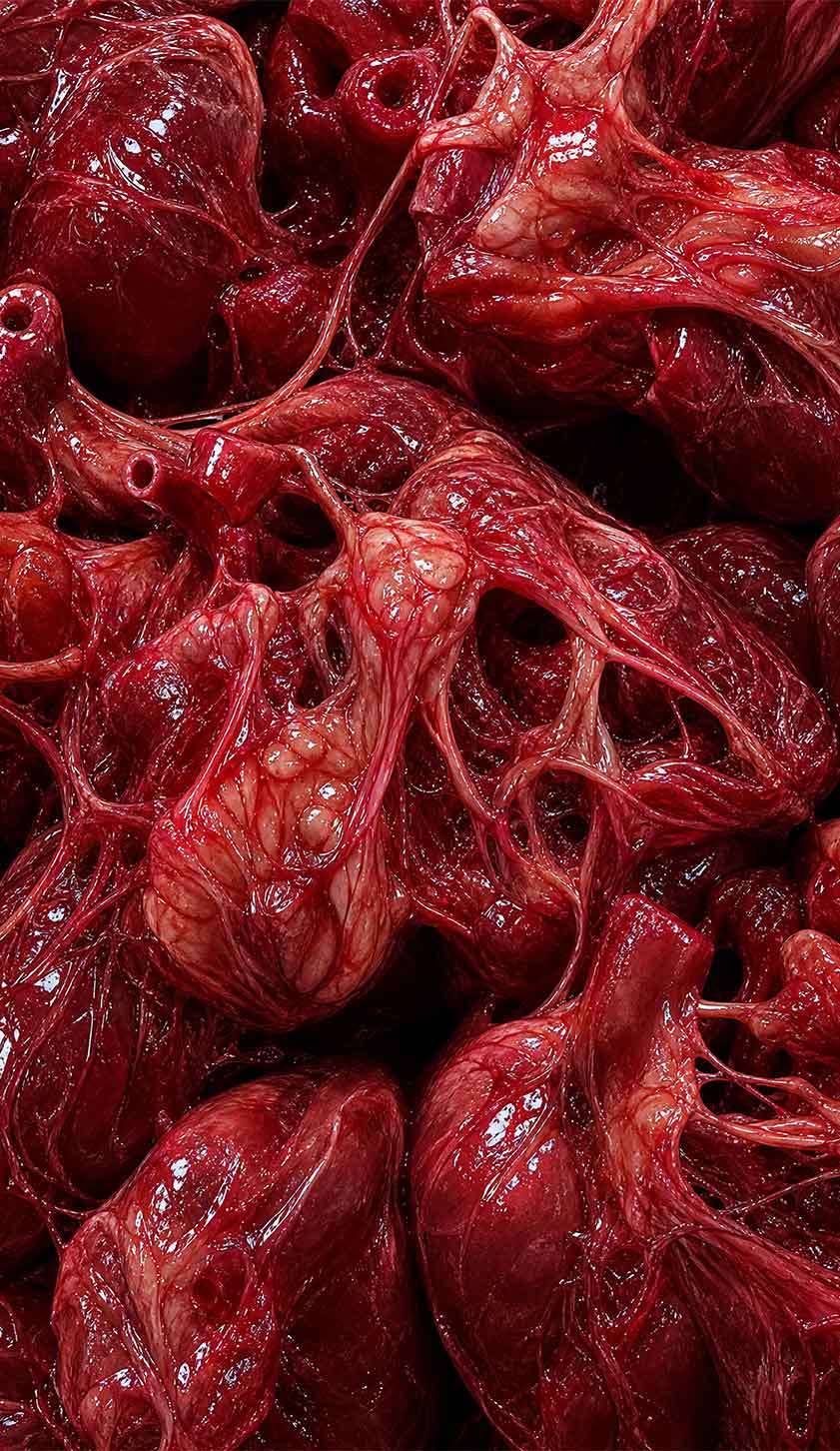 Halloween Red Anatomical Hearts Y2K Phone Case Cherrykitten