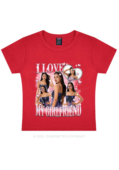 Custom Sparkly Heart I Love BF GF Y2K Baby Tee Cherrykitten