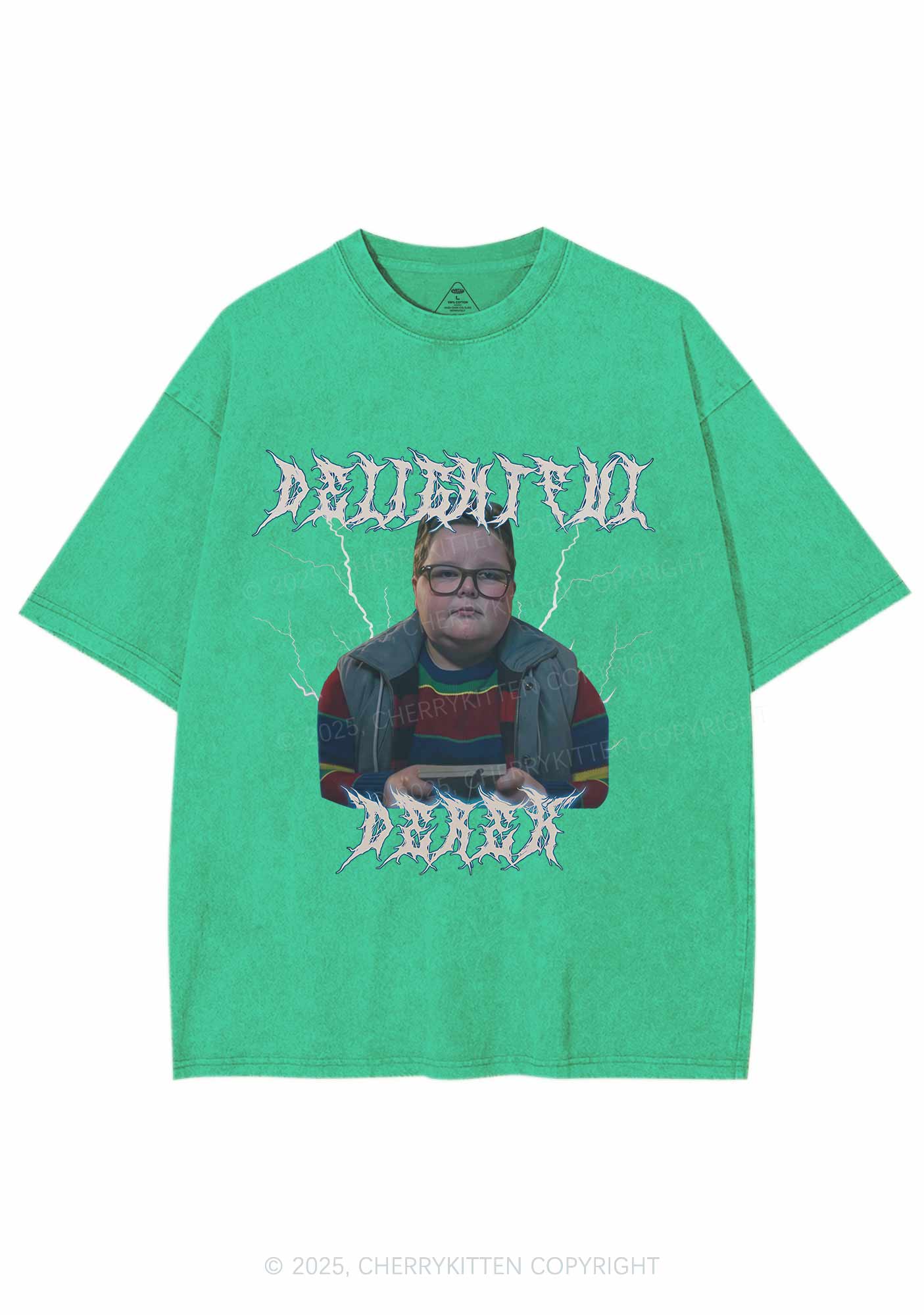 Delightful Boy Y2K Shirts Washed Tee Cherrykitten