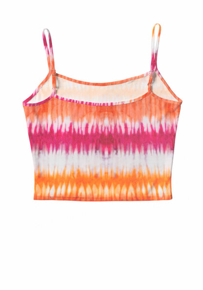 Lesbian Tie Dye Pride Y2K Mesh Cami Tank Cherrykitten