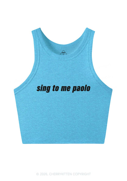 Sing To Me Y2K Crop Tank Top Cherrykitten