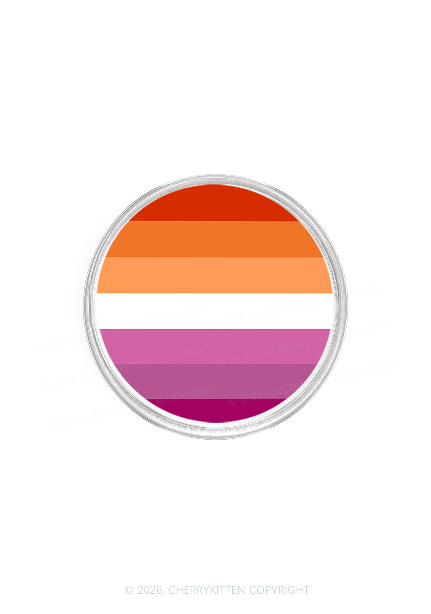 Lesbian Stripes Pride Y2K Magnetic Phone Grip Holder Cherrykitten