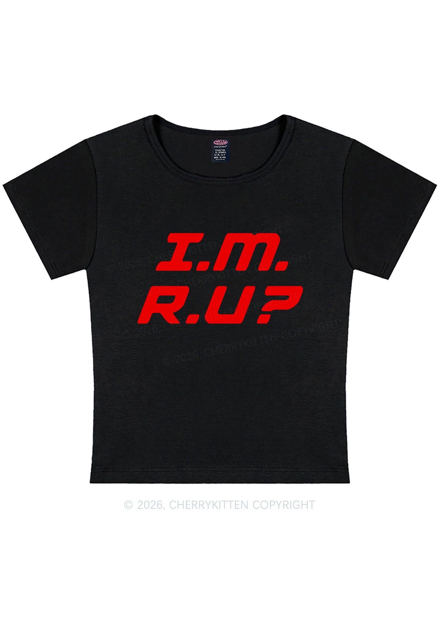 Im Ru Pride Y2K Baby Tee Cherrykitten