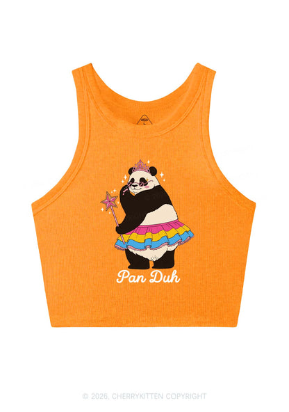 Pan Duh Pride Y2K Crop Tank Top Cherrykitten