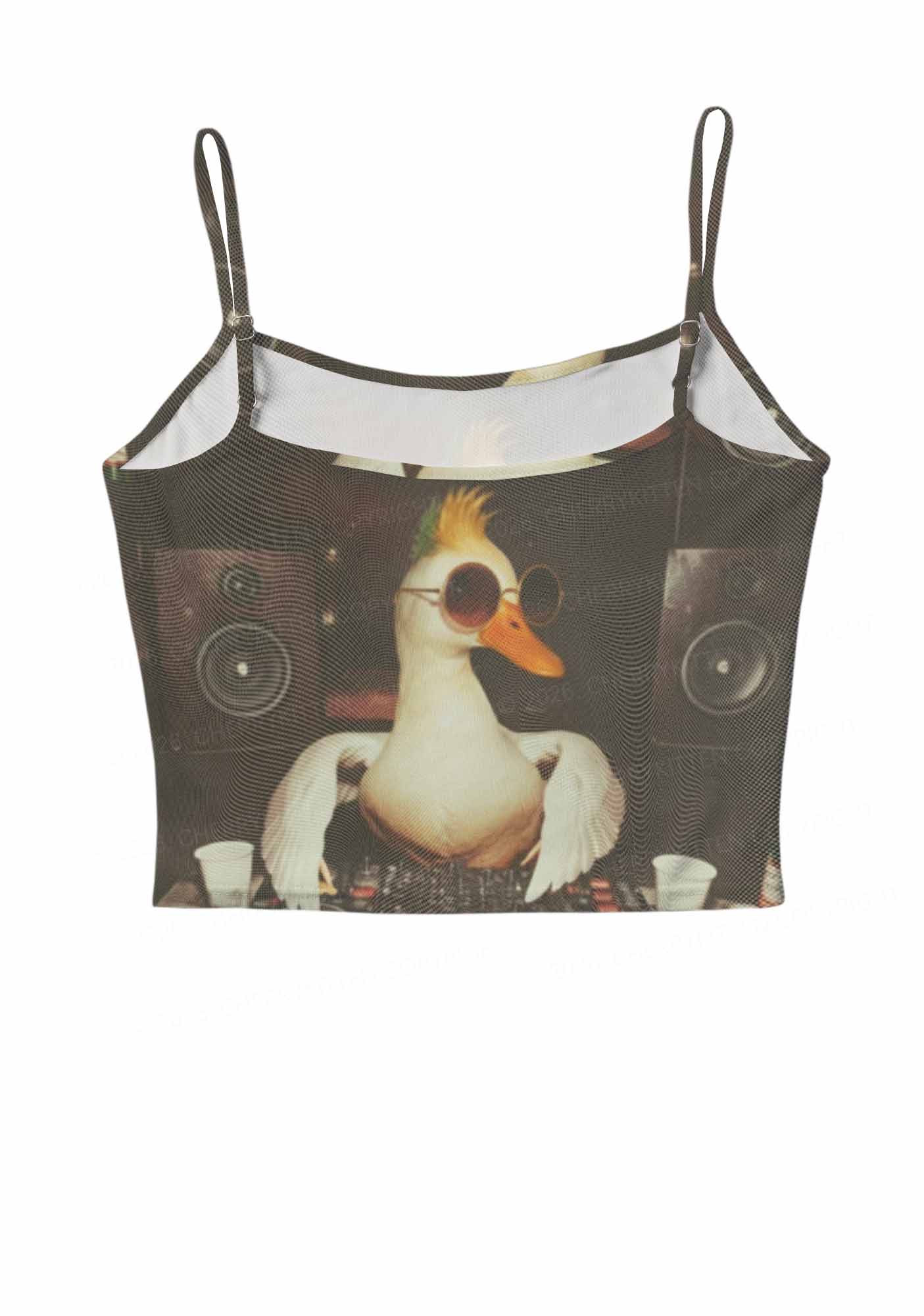 Sunglasses DJ Duck Y2K Mesh Cami Tank Cherrykitten
