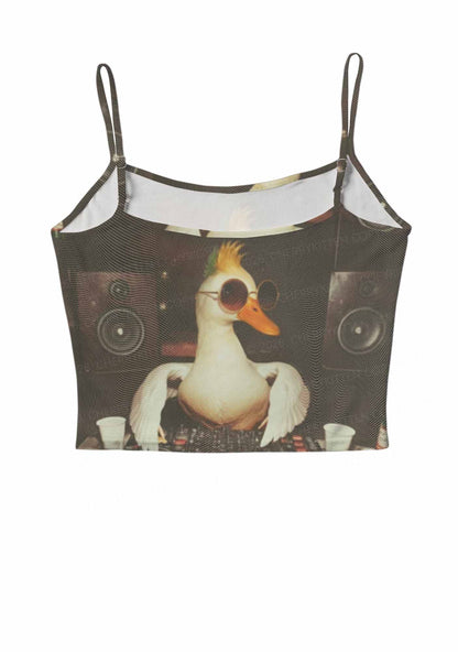 Sunglasses DJ Duck Y2K Mesh Cami Tank Cherrykitten