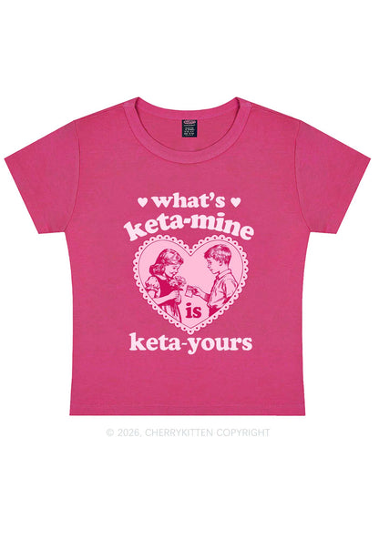 Whats Kxxamine Y2K Baby Tee Cherrykitten