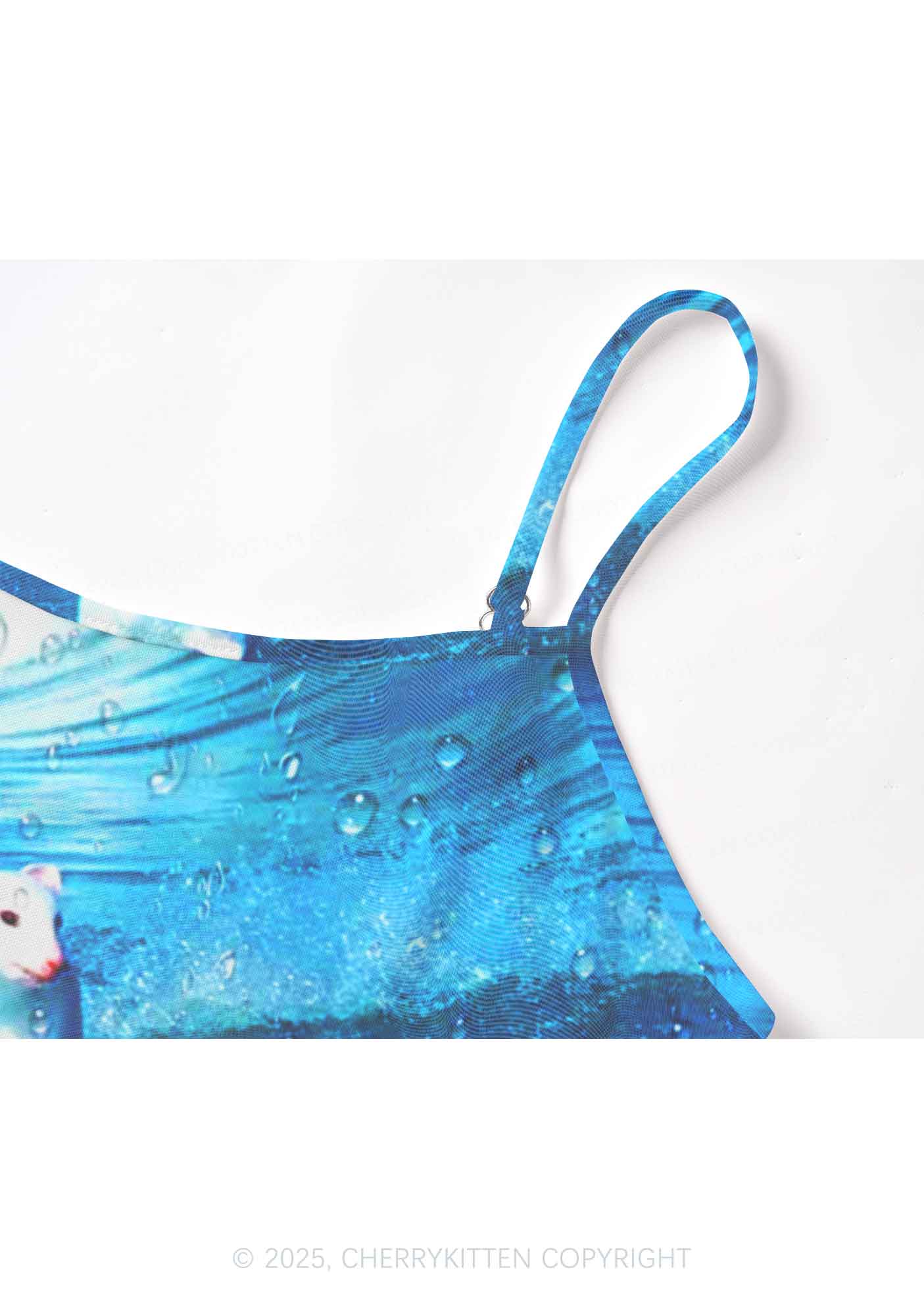 Surfing Mouse Y2K Mesh Cami Tank Cherrykitten