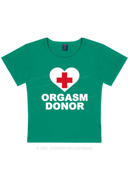 Orgxsm Donor Y2K Baby Tee Cherrykitten