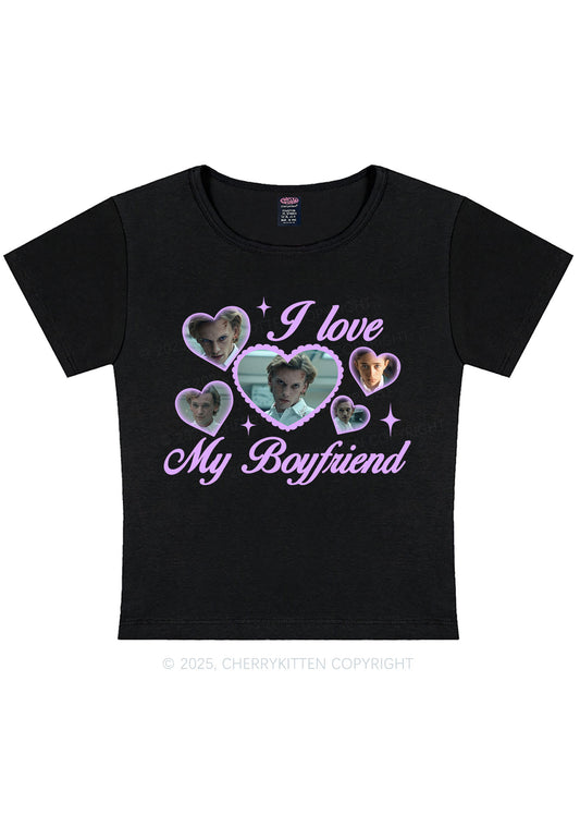 Love My Boyfriend Number One Y2K Baby Tee Cherrykitten