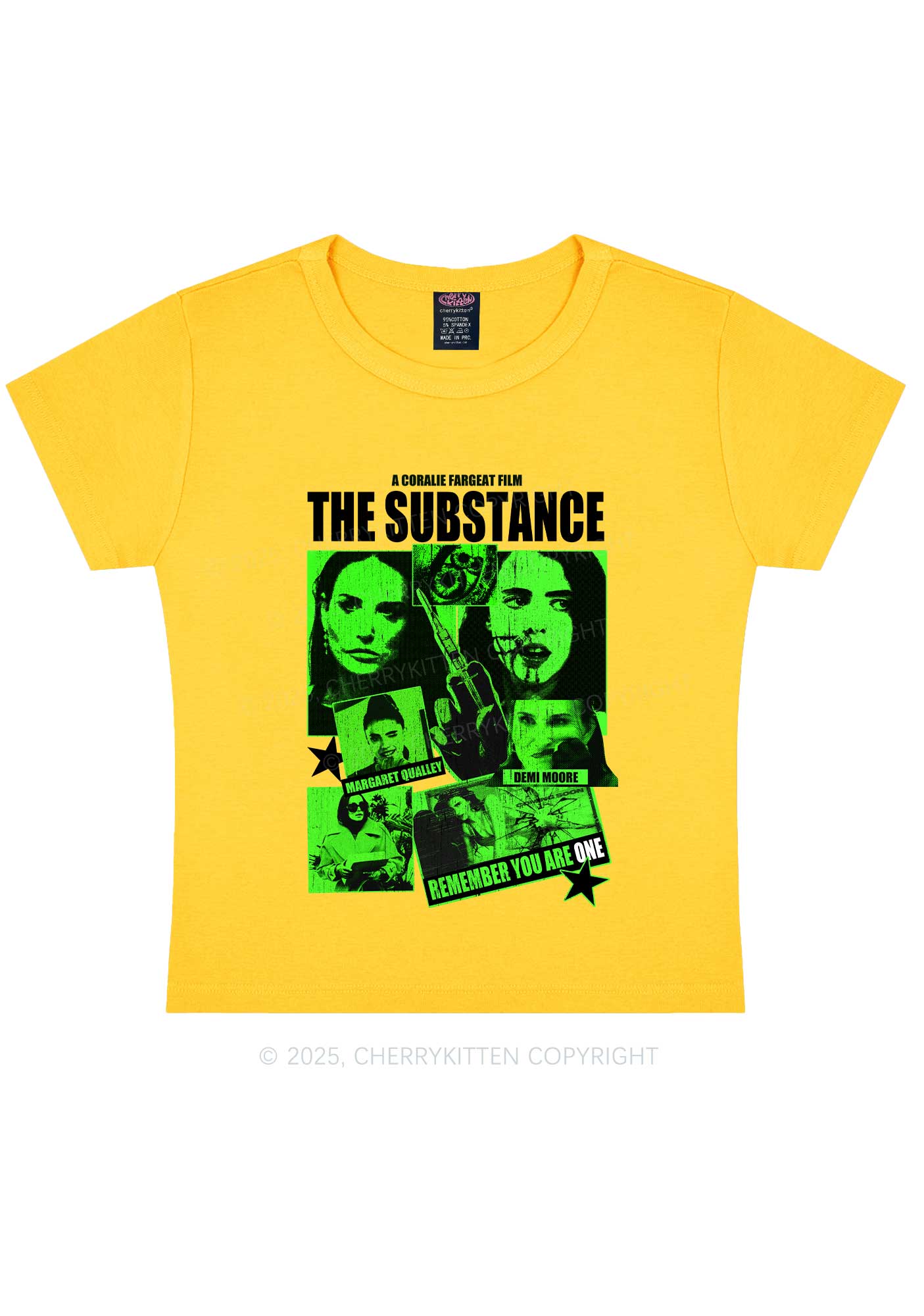 Halloween The Horror Movie Y2K Baby Tee Cherrykitten