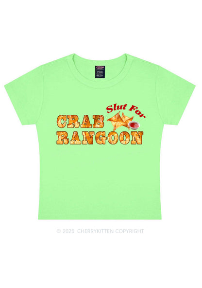 Slxt For Carb Rangoon Y2K Baby Tee Cherrykitten