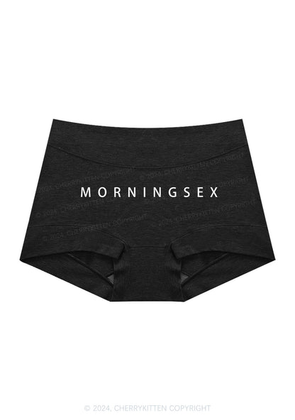 Morningsex Y2K Mid Rise Waist Boyshort Cherrykitten