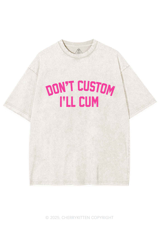 Dont Custom Y2K Shirts Washed Tee Cherrykitten