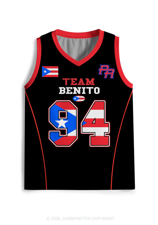 Black Team Bunny Y2K Sport Jersey Tank Cherrykitten