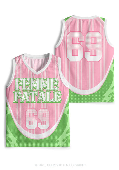 Femme Fatale Pride Y2K Sport Jersey Tank Cherrykitten