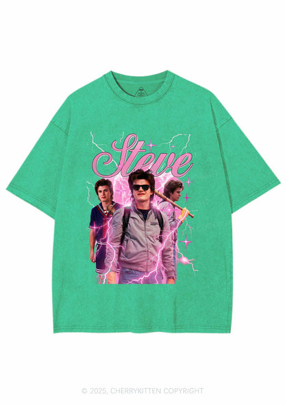 SH Pastel Spark Y2K Shirts Washed Tee Cherrykitten