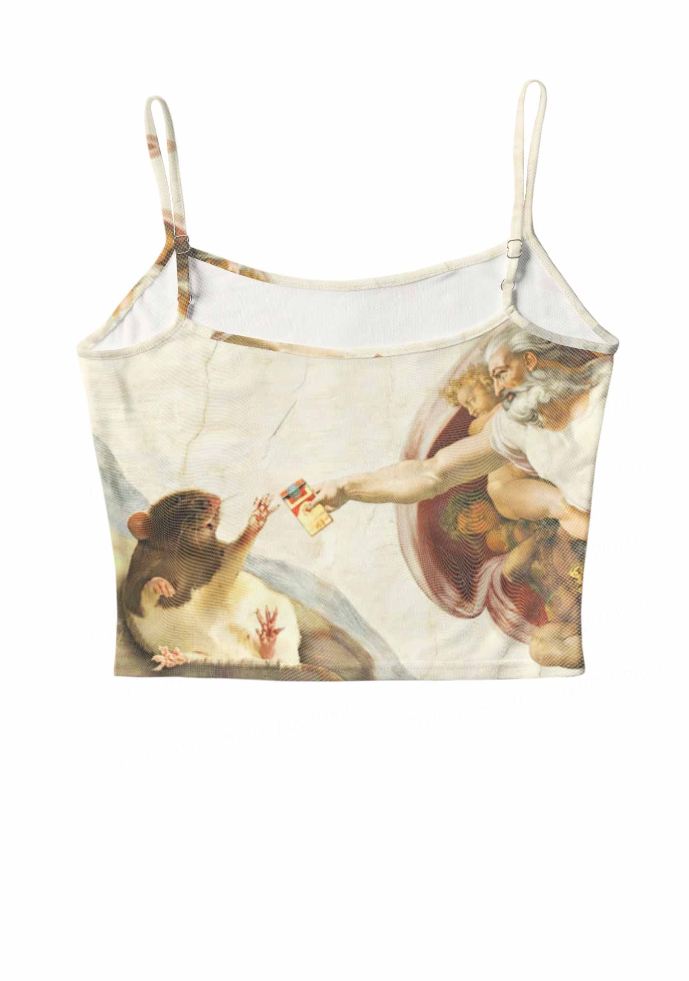 God And Rat Y2K Mesh Cami Tank Cherrykitten