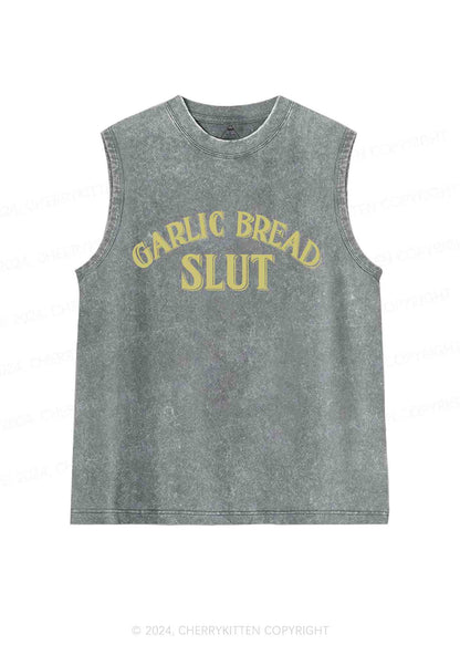 Garlic Bread Slxt Y2K Washed Tank Cherrykitten