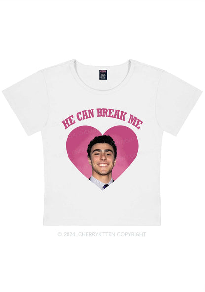 Break Me Luigi Y2K Baby Tee Cherrykitten